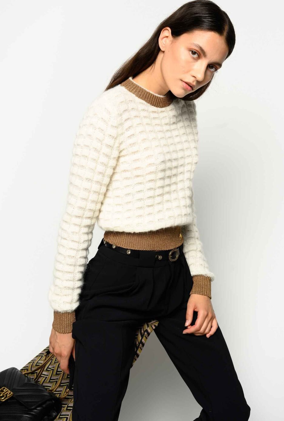 Suéter de la marca Pinko Blanco