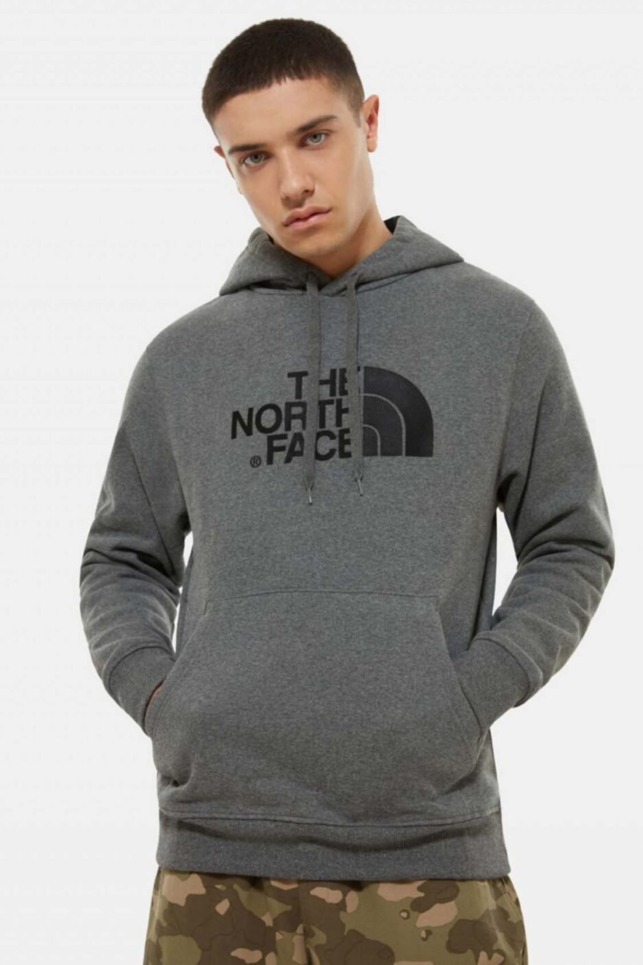 Felpa de la marca The North Face Gris