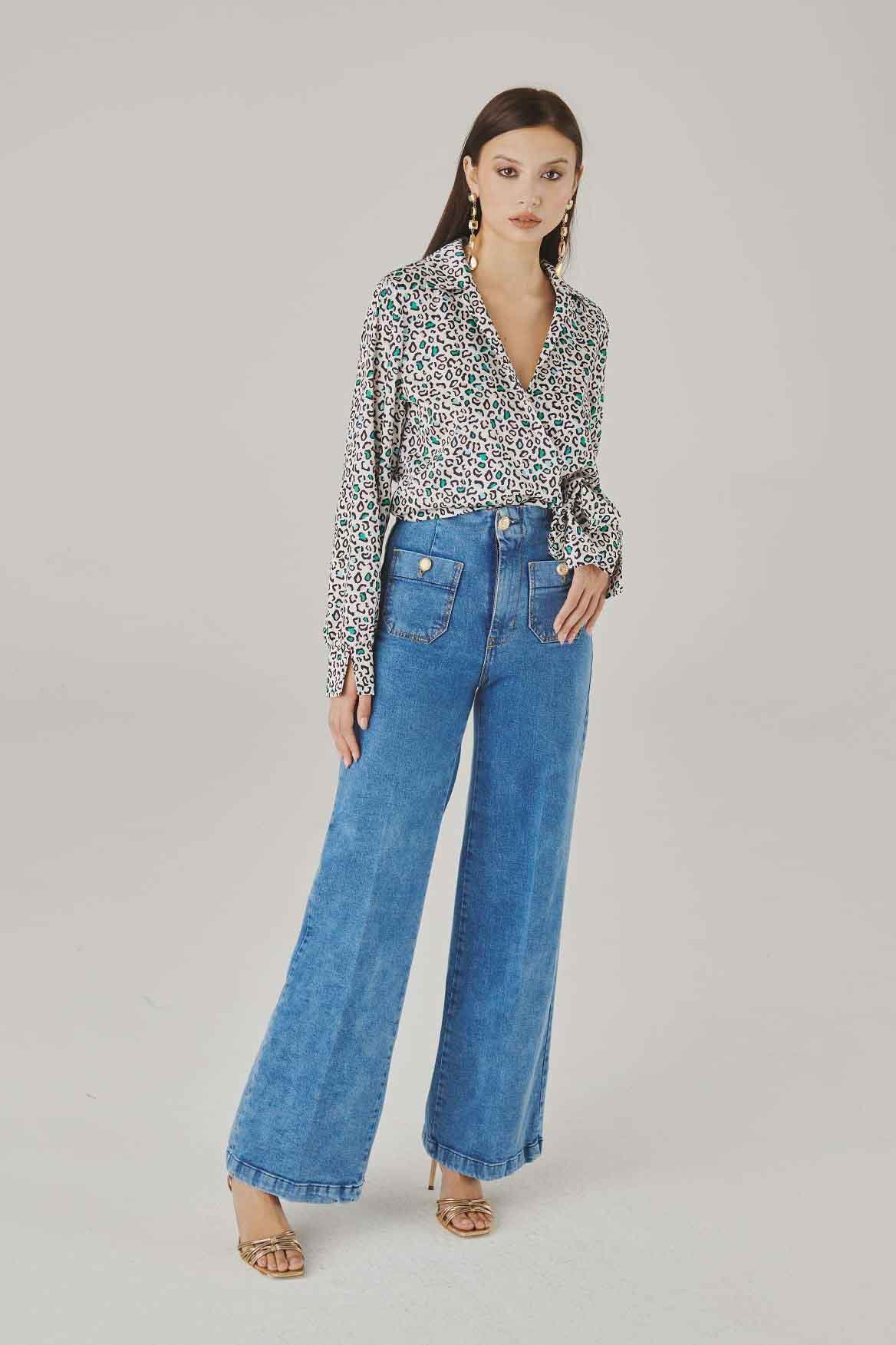 Jeans de la marca QGuapa Milano Azul